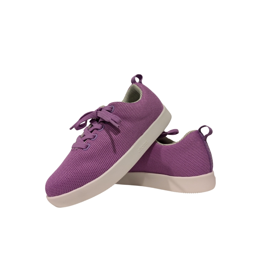 Purple Knit Sneakers